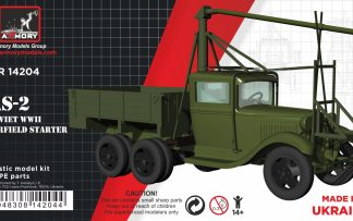 1/144 AS-2 Soviet WWII airfield starter on GAZ-AAA chassis