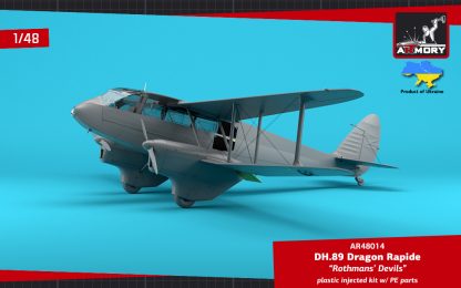 1/48 DH.89 Dragon Rapide, Short-Haul Airliner / Multipurpose Aircraft, "Rothmans' Devils" liveries - Image 6