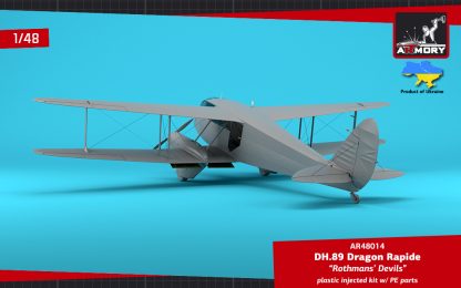 1/48 DH.89 Dragon Rapide, Short-Haul Airliner / Multipurpose Aircraft, "Rothmans' Devils" liveries - Image 9