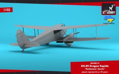 1/48 DH.89 Dragon Rapide, Short-Haul Airliner / Multipurpose Aircraft, "Rothmans' Devils" liveries - Image 11