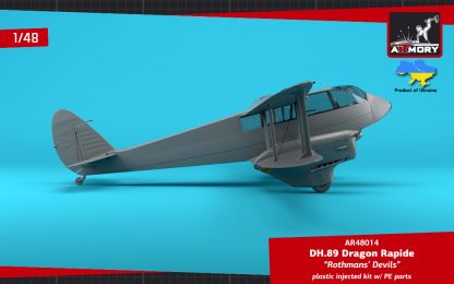 1/48 DH.89 Dragon Rapide, Short-Haul Airliner / Multipurpose Aircraft, "Rothmans' Devils" liveries - Image 13