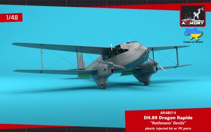 1/48 DH.89 Dragon Rapide, Short-Haul Airliner / Multipurpose Aircraft, "Rothmans' Devils" liveries - Image 15